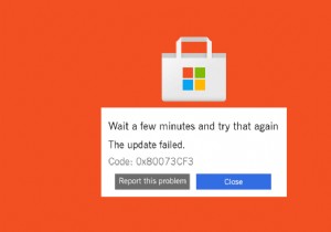 Windows 스토어 오류 코드 0x80073CF3 수정 