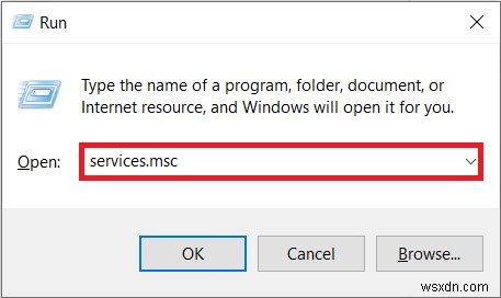 Windows 업데이트 서비스를 중지할 수 없는 문제 수정 