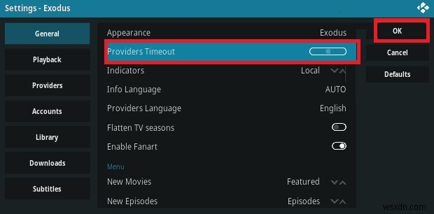 Windows 10에서 Kodi 검색 오류 수정 