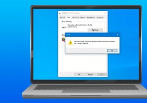 Windows 10에서  디스크 검사를 수행할 수 없습니다  오류 해결 방법 총정리