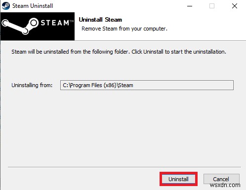 Windows 10에서 Steam 클라이언트 부트스트래퍼 높은 CPU 사용량 수정 
