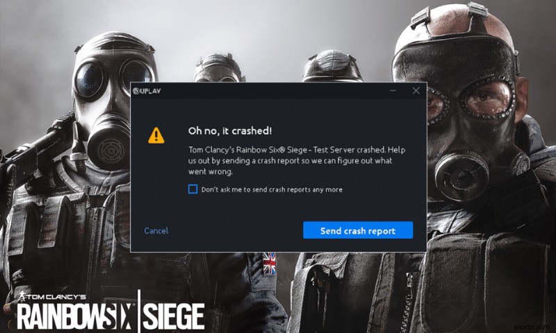 Windows 10에서 Rainbow Six Siege 충돌 수정 