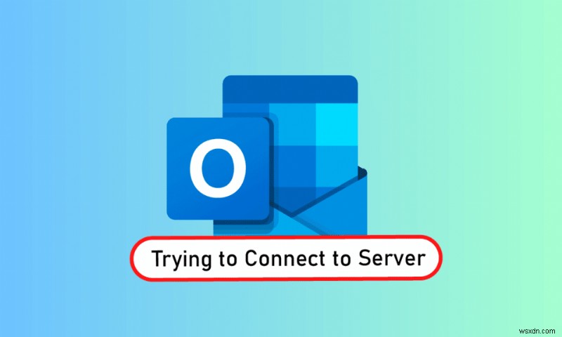 Windows 10에서 서버에 연결하려는 Outlook 수정 