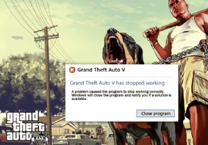 Windows 10에서 시작 시 GTA 5 충돌 수정 