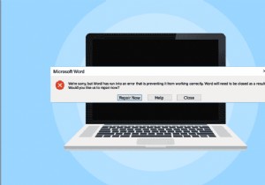 Windows 10에서  죄송합니다. Word에 오류가 발생했습니다  오류 해결하는 9가지 방법