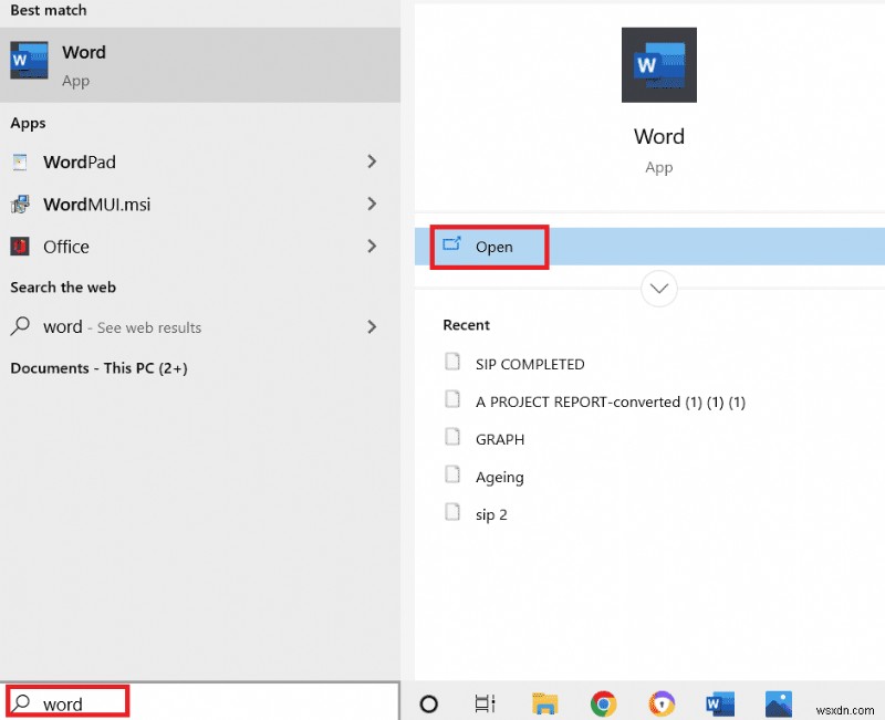 죄송하지만 Windows 10에서 Word에서 오류가 발생하는 문제를 해결하는 방법 