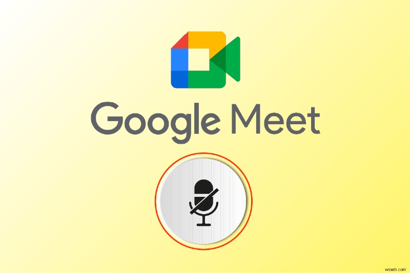 Google Meet의 시스템 설정으로 인해 마이크가 음소거되는 문제 해결