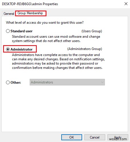 Windows 10에서 시스템 오류 5 액세스 거부 수정 