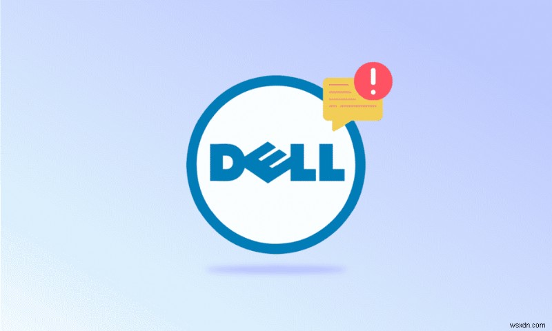 켜졌을 때 Dell 5번 경고음 수정