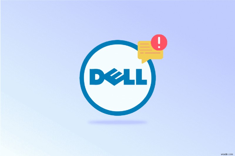 켜졌을 때 Dell 5번 경고음 수정