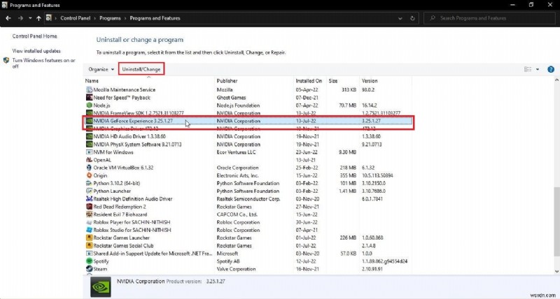 Windows 10에서 Nvbackend.exe 오류 수정