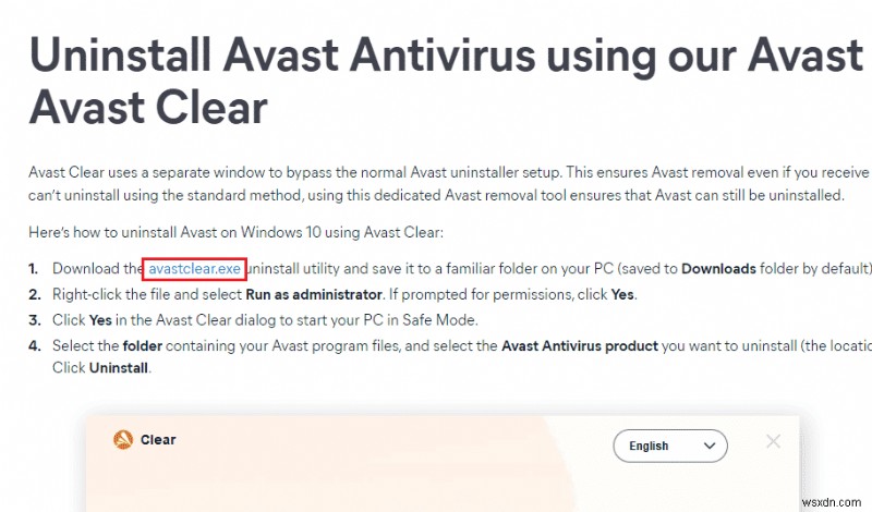 Windows 10에서 Avast가 계속 꺼지는 문제 수정