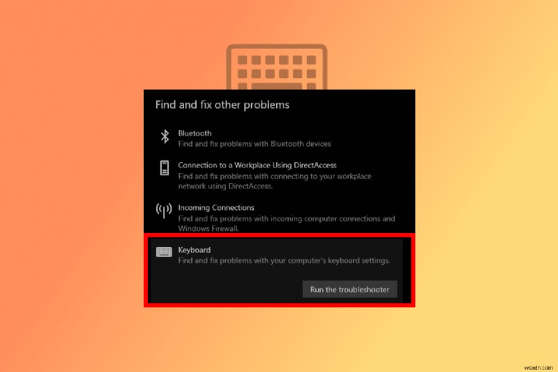 Windows 10에서 전환된 WASD 및 화살표 키 수정