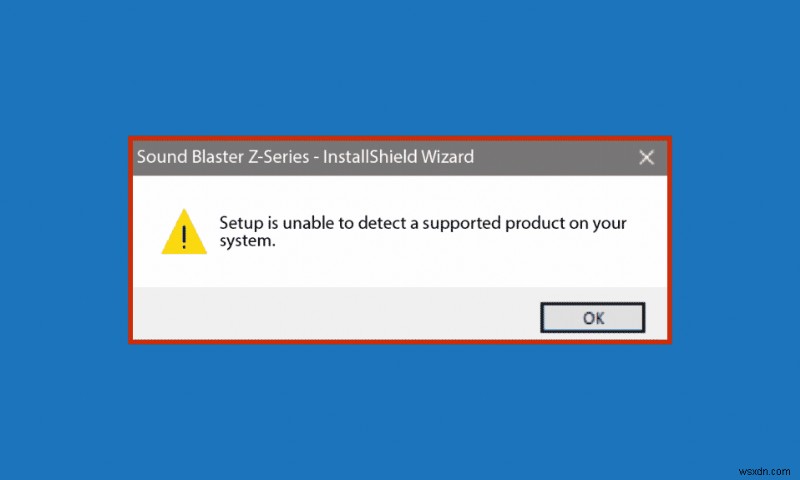 Windows 10에서 Creative Sound Blaster가 감지되지 않는 문제 수정 