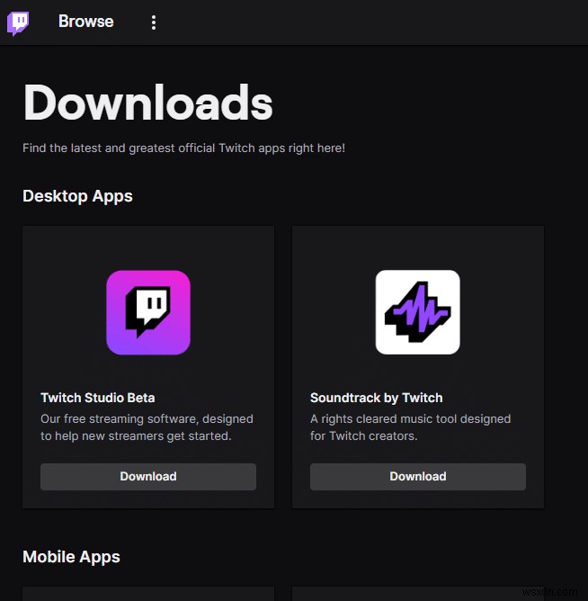 Twitch 앱이 WOW 게임 및 애드온을 감지하지 못하는 문제 수정 