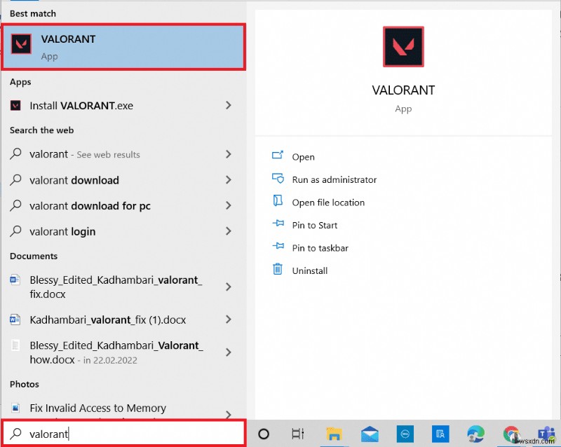 Windows 10에서 충돌하는 Valorant 그래픽 드라이버 수정 