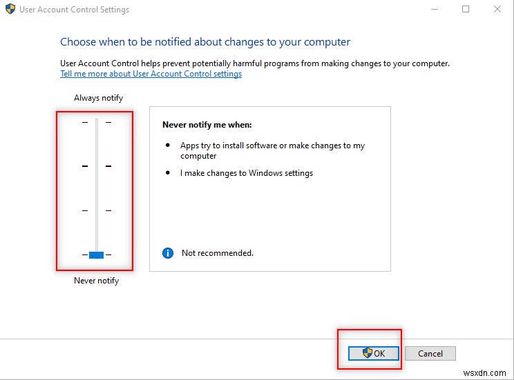 Visual Studio 액세스가 거부된 프로그램을 시작할 수 없는 문제 수정 