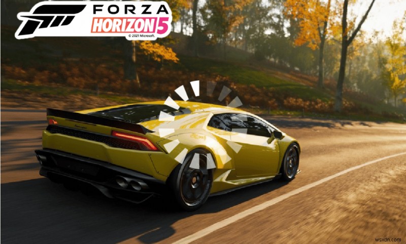 Forza Horizon 5가 로딩 화면에서 멈추는 문제 수정 