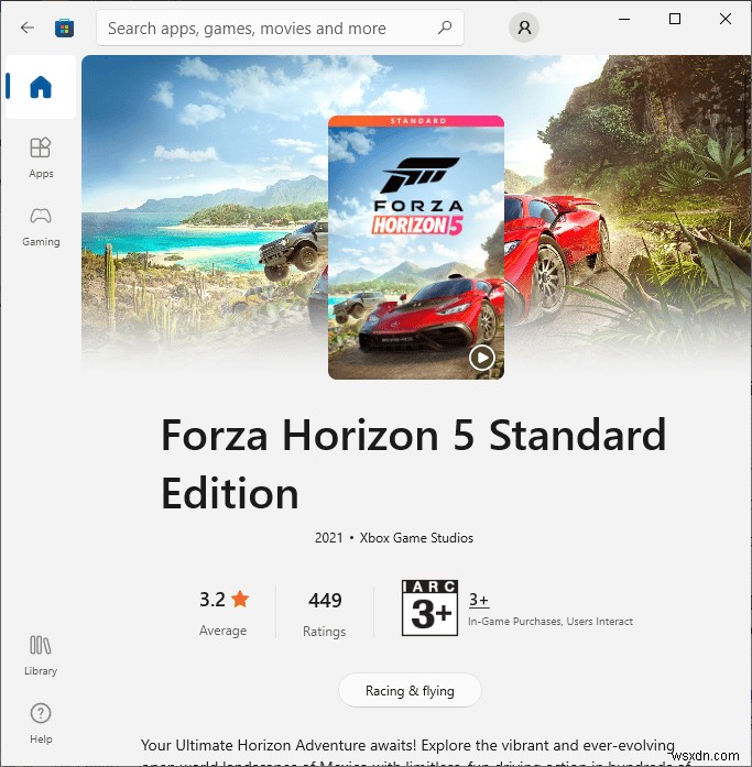 Forza Horizon 5가 로딩 화면에서 멈추는 문제 수정 