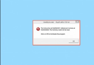 Windows 10에서 Nvxdsync.exe 오류를 해결하는 9가지 방법