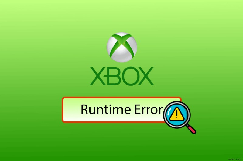 Windows 10에서 Xbox 런타임 오류 수정