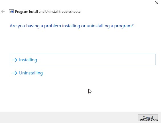 Windows 10에서 변환 적용 오류 수정 