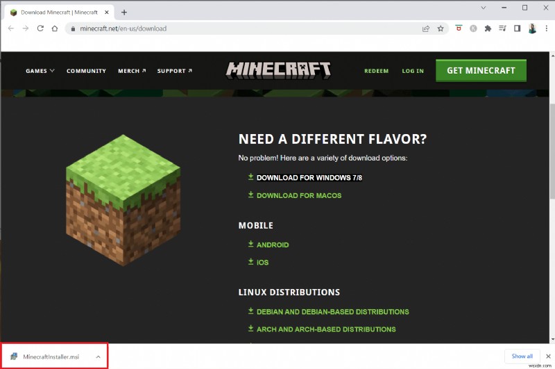 다운로드를 저장할 수 없는 Minecraft 오류를 수정하는 6가지 방법