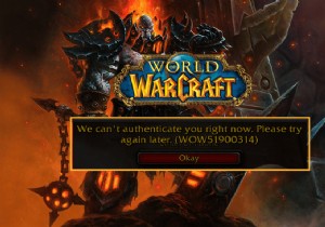 Windows 10에서 WOW51900314 오류 수정 