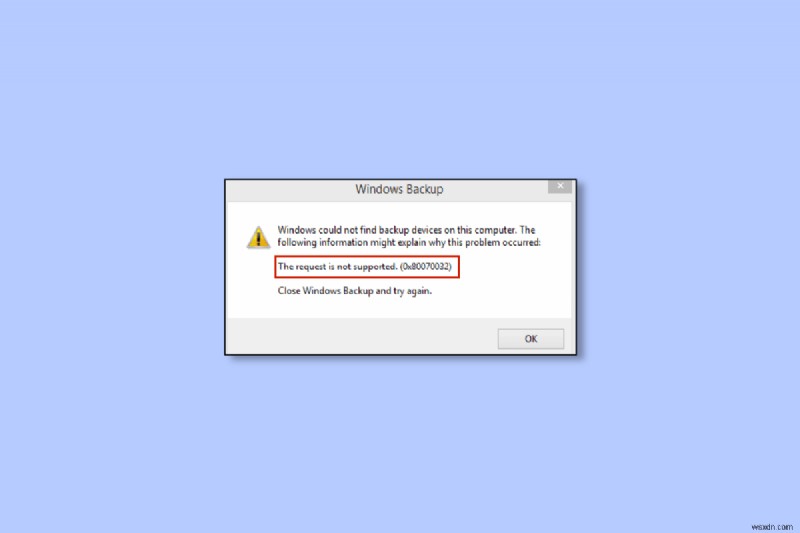 Windows 10에서 Microsoft 오류 0x80070032 수정 