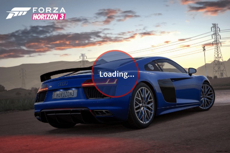 Forza Horizon 3가 시작되지 않는 문제 수정 