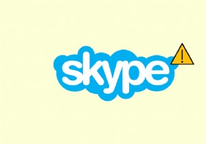 Windows 10에서 Skype가 사운드 카드에 액세스할 수 없는 문제 수정