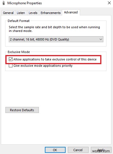 Windows 10에서 Skype가 사운드 카드에 액세스할 수 없는 문제 수정