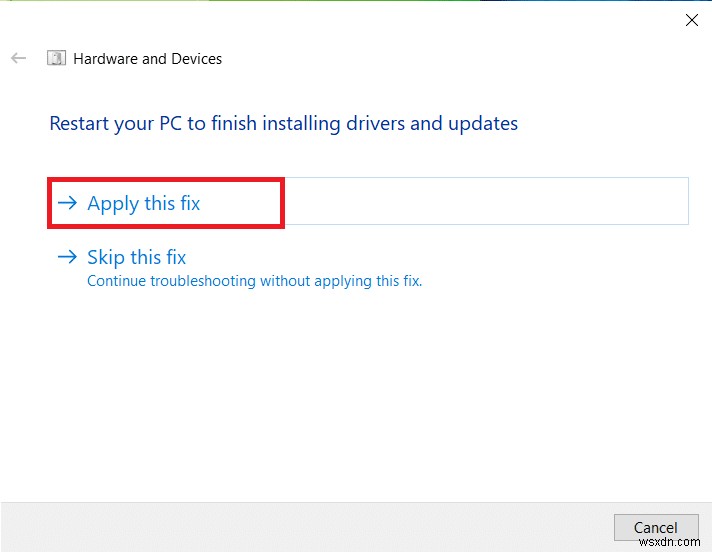 Windows 10에서 리소스가 소유되지 않음 오류 수정 