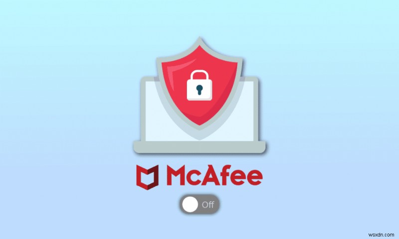 Windows에서 McAfee 안티바이러스를 끄는 방법