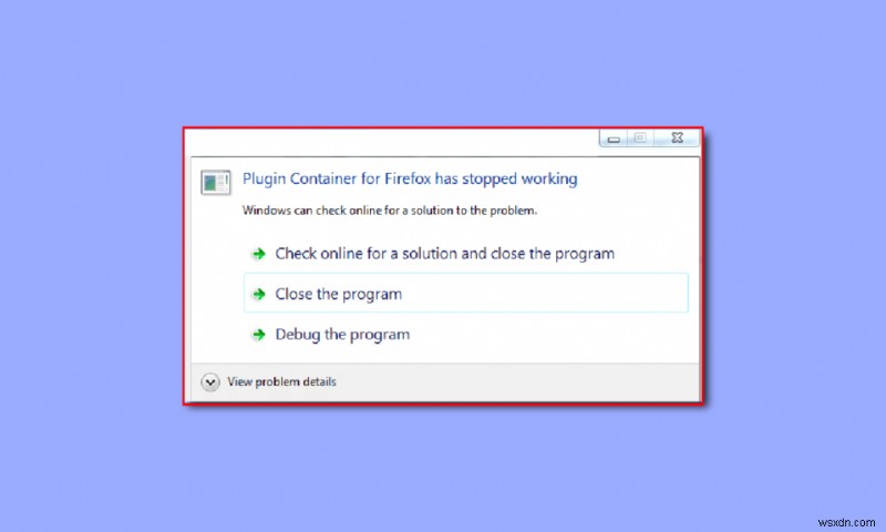 Firefox용 플러그인 컨테이너가 작동하지 않는 문제 수정 