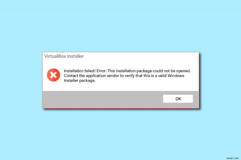 Windows 10에서 VirtualBox 설치 실패를 수정하는 방법 