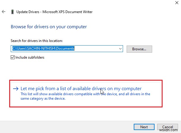 Windows 10에서 프린터 설치 문제 수정 