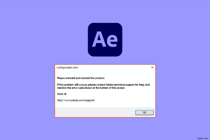 Windows 10에서 Adobe After Effects 오류 16 수정 