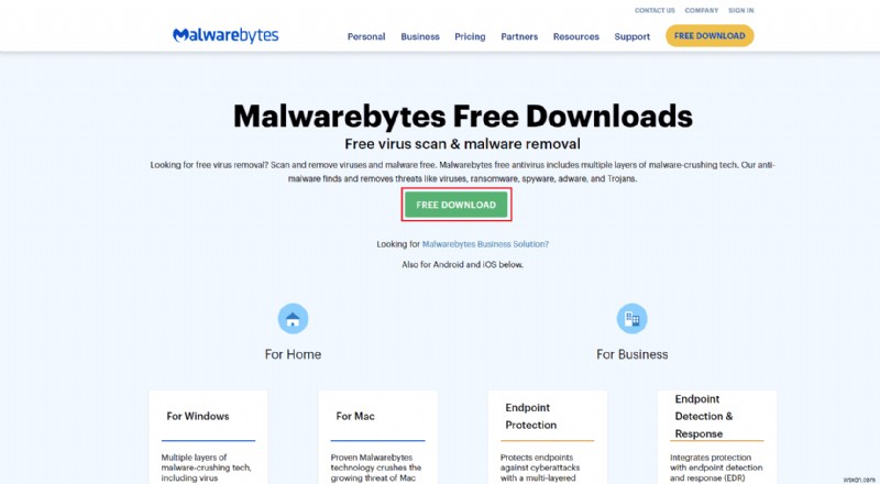 Windows 10에서 Malwarebytes가 업데이트되지 않는 문제 수정