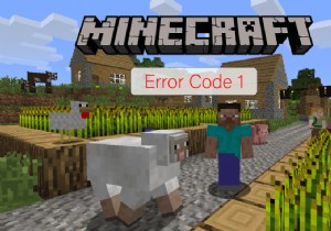 Minecraft에서 오류 코드 1은 무엇을 의미합니까? 해결 방법 