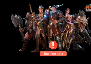 Orcs Must Die Unchained 런타임 오류 수정