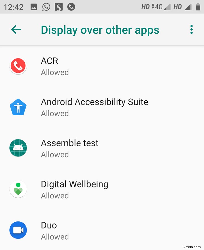 Android에서 화면 오버레이 감지 오류를 수정하는 3가지 방법
