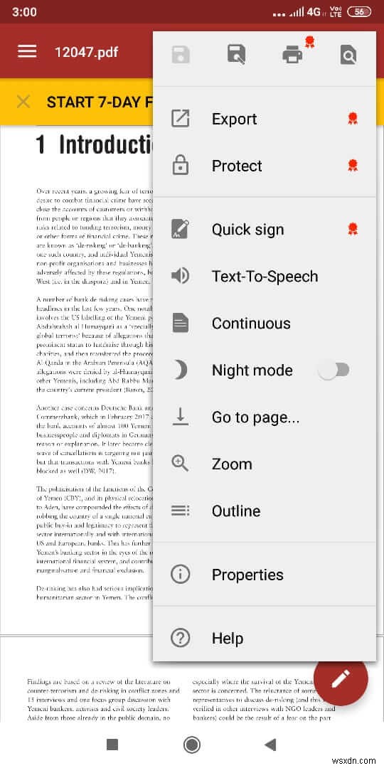Android에서 PDF를 편집할 수 있는 최고의 앱 4개