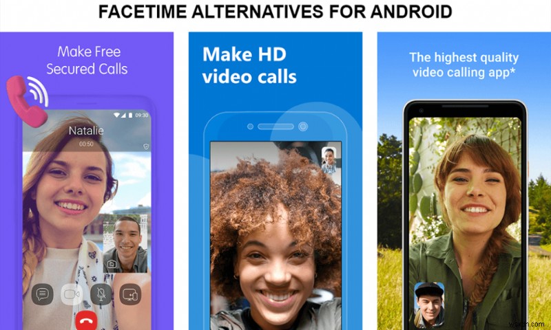 Android를 위한 7가지 최고의 FaceTime 대안