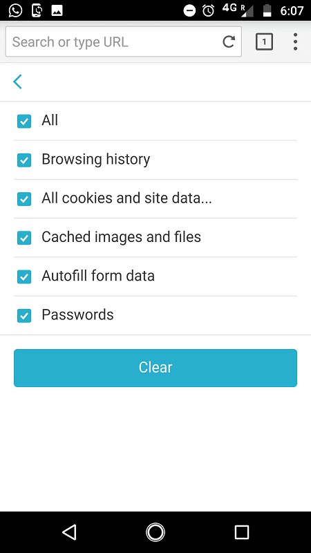 Android 기기에서 검색 기록을 삭제하는 방법
