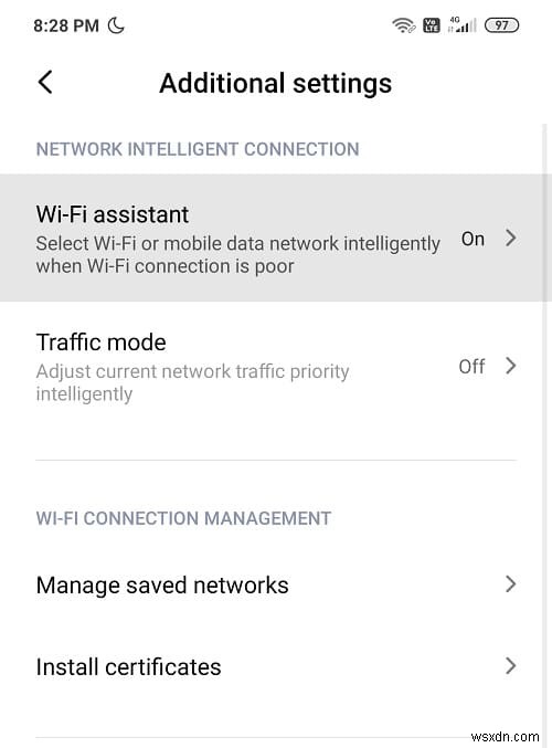 Android Wi-Fi 연결 문제 해결