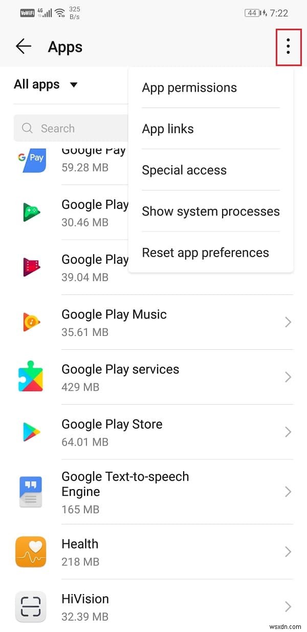 불행하게도 Google Play 서비스가 작동하지 않는 오류 수정