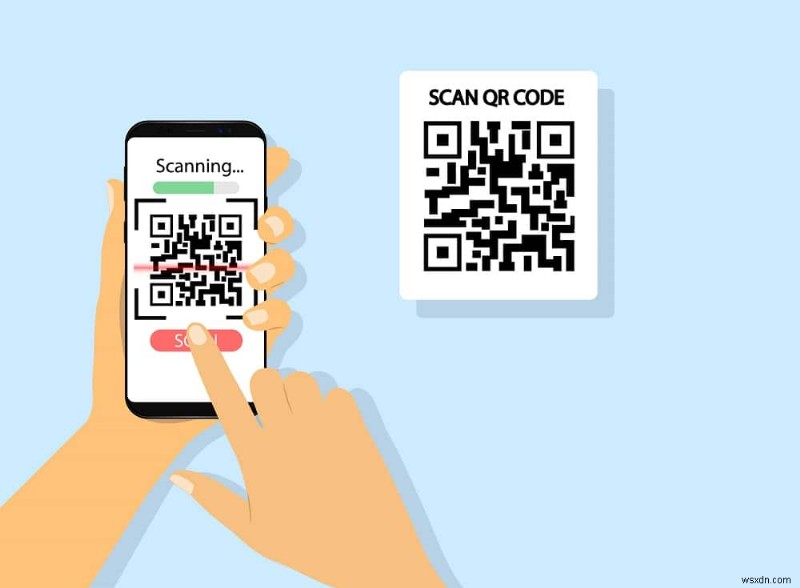 Android 휴대전화로 QR 코드를 스캔하는 방법