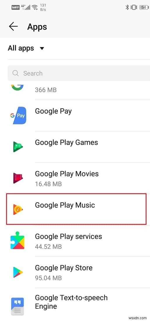 Google Play 뮤직이 계속 충돌하는 문제 수정