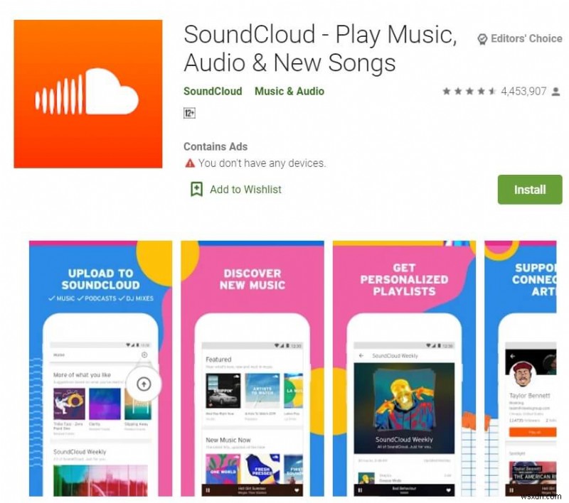 Android용 무료 음악 다운로더 앱 상위 10개